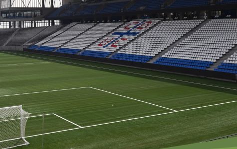 Gramado sintético da Claro Arena, estádio da Universidad Católica • Divulgação/Universidad Católica