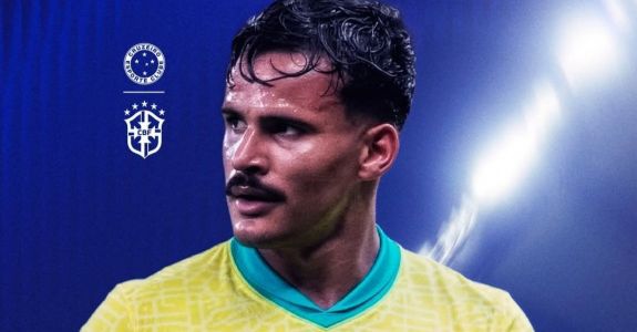 Kaiki, jogador do Cruzeiro convocado para a Seleção Brasileir