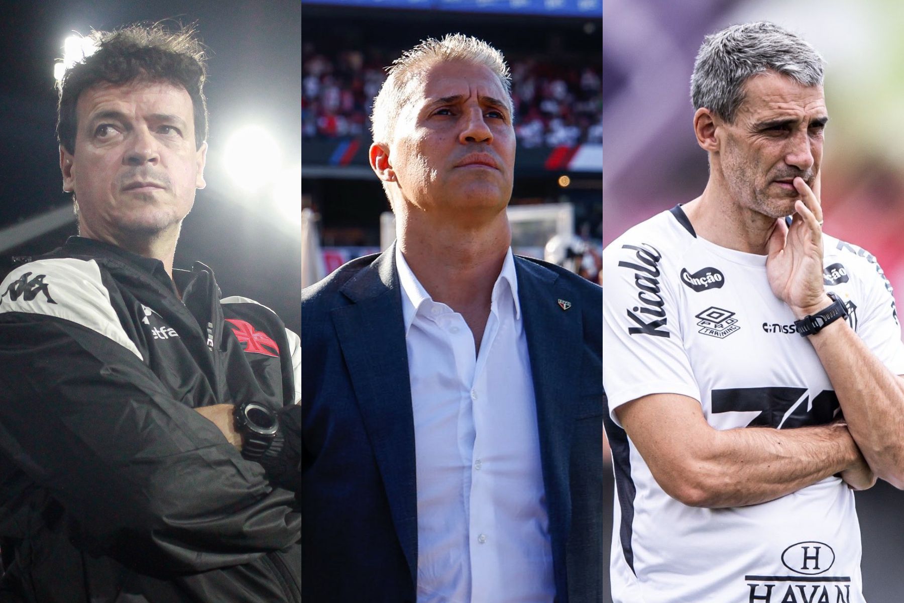 Diniz, Crespo e Vojvoda: conheça os técnicos na lista inicial do Botafogo