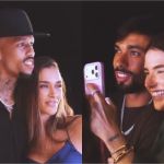 Militão celebra novo filho em festa com Paquetá, colega de Léo Pereira