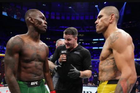 Israel Adesanya e Alex Poatan, rivais históricos no UFC • Divulgação/Chris Unger/Zuffa LLC
