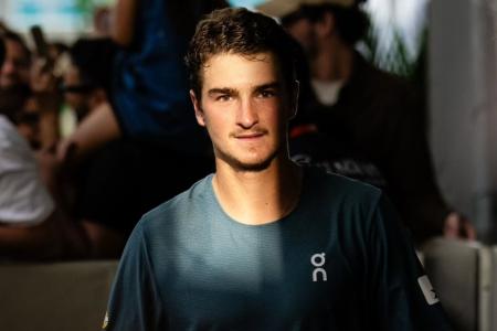 João Fonseca em ação no Masters 1000 de Miami