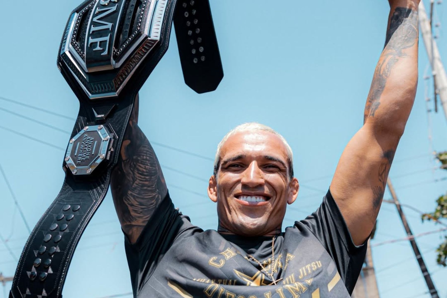 UFC: Charles pode ser reserva de disputa de cinturão na Casa Branca