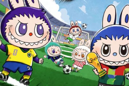 Coleção de Labubu para a Copa do Mundo de 2026