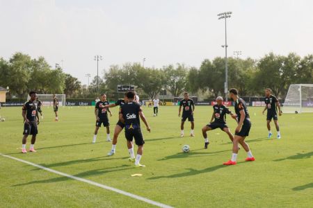 Treino da Seleção Brasileira