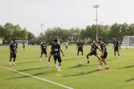 Treino da Seleção Brasileira