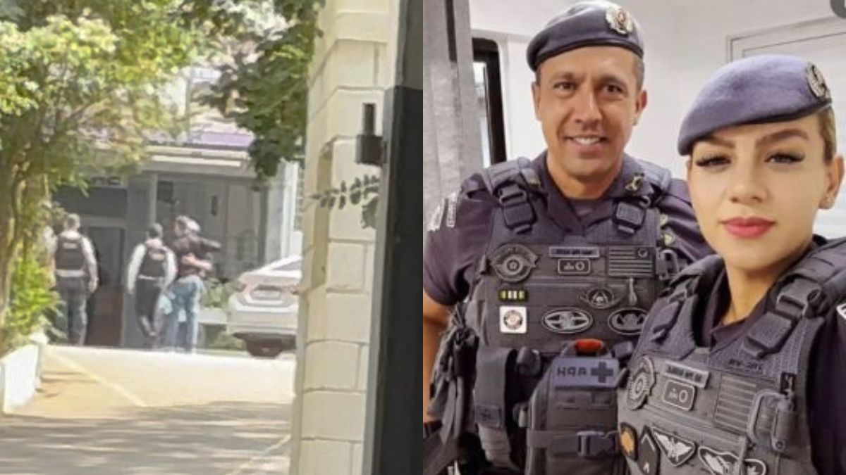 Vídeo: sem algemas, tenente preso por feminicídio recebe abraços em prisão