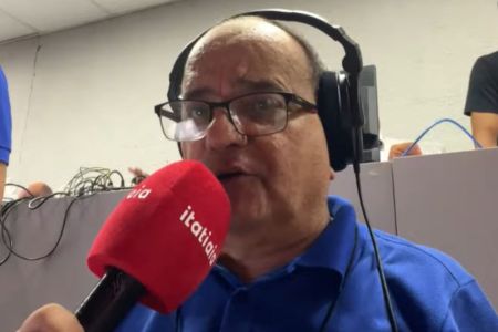 Narrador Osvaldo Reis 'Pequetito', da Itatiaia