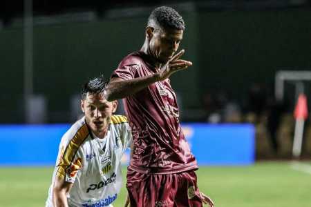Jogo entre Jacuipense e Novorizontino na Copa do Brasil