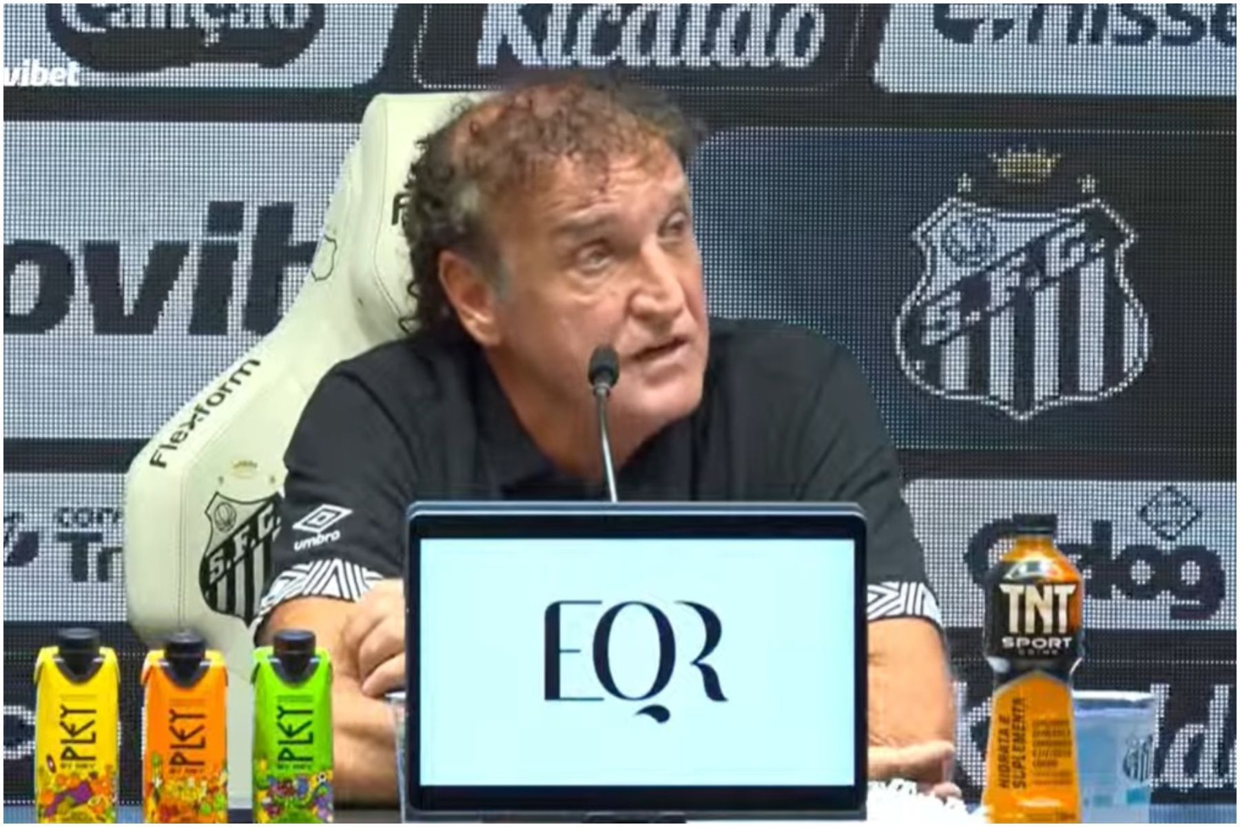 Santos pode ganhar títulos em 2026? Veja o que disse Cuca na apresentação