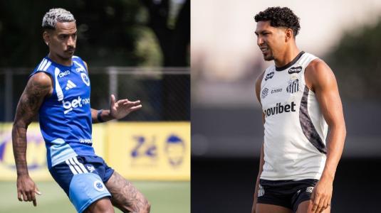 Matheus Pereira e Rony devem ser titulares em Cruzeiro x Santos