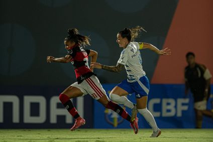 Jogo entre Flamengo e Cruzeiro pelo Brasileiro Feminino