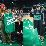 Ludmilla e rapper brasileiro são destaques em plateia de jogo da NBA