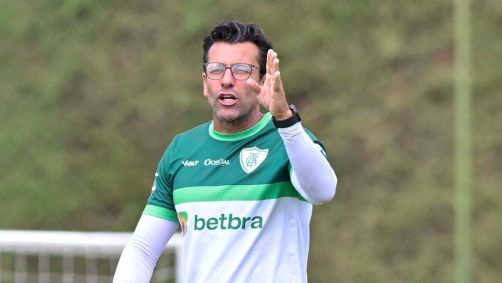 Alberto Valentim, treinador do América
