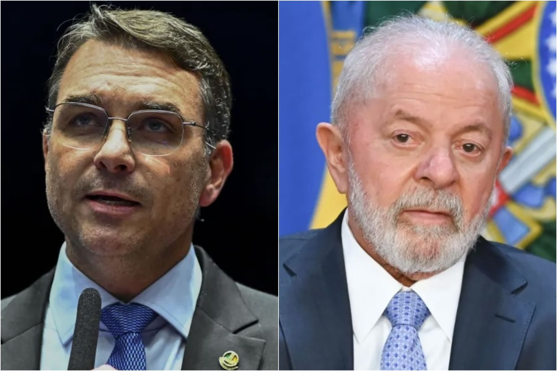 Atlas: Flávio Bolsonaro cai seis pontos e tem 41,8% contra 48,9% de Lula no 2º turno