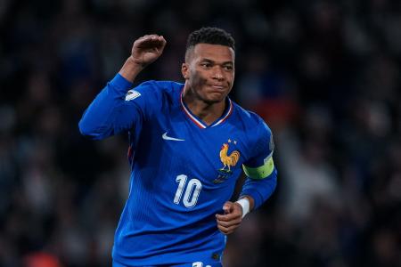 Mbappé em ação pela Seleção Francesa
