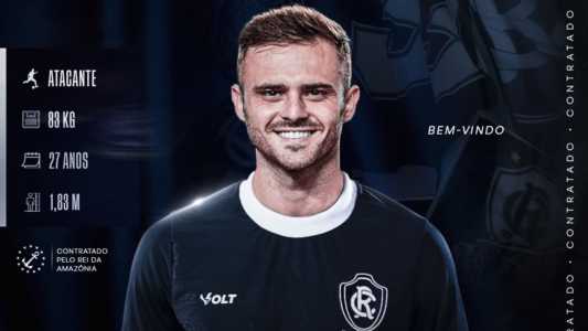Gabriel Poveda, novo reforço do Remo