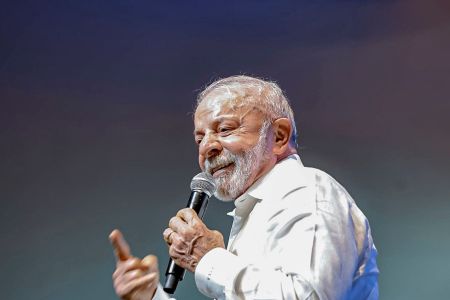 Lula durante evento no Rio de Janeiro