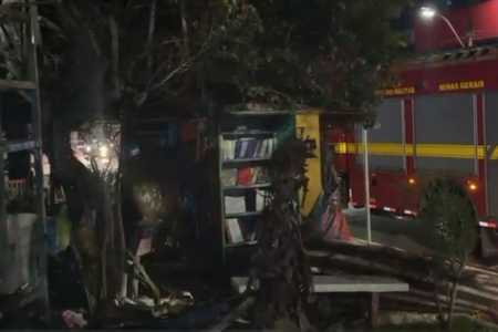 Local foi alvo de incêndio criminoso