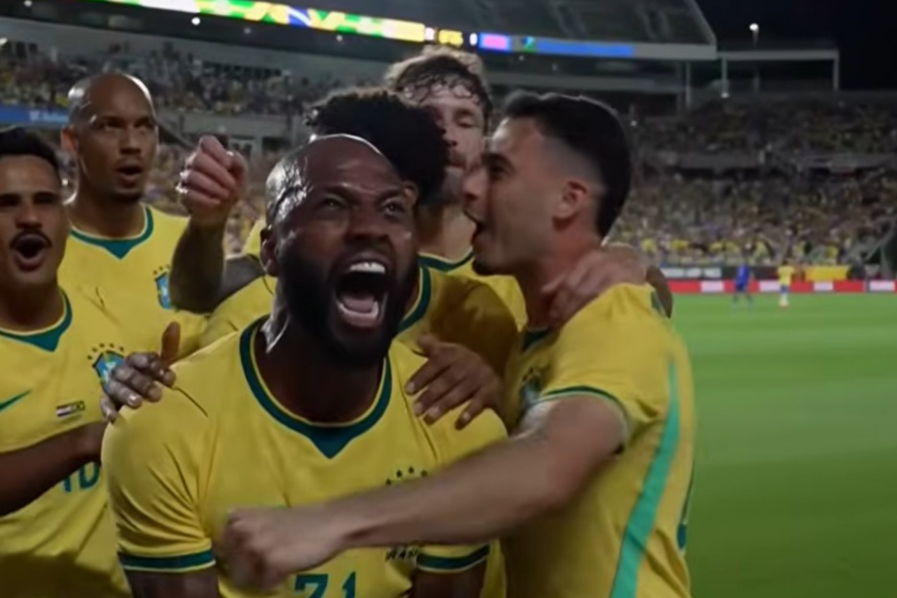 'Cria' do Cruzeiro, Igor Thiago decide e marca primeiro gol pela Seleção Brasileira