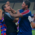 Técnicos de Fortaleza e Cuiabá são expulsos após brigarem na Série B