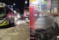 Passageira de moto por app morre após colisão com ônibus na Av. Amazonas, em BH