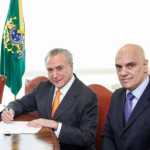 Temer diz que Moraes está disposto a tomar decisões para pacificar o país