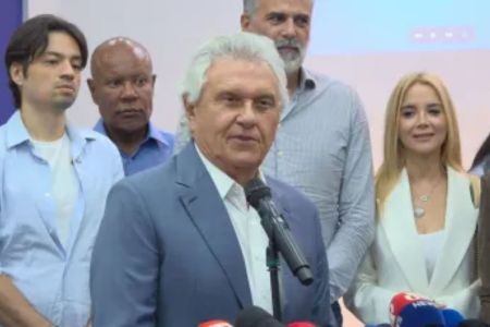 O governador de Goiás, Ronaldo Caiado (PSD)