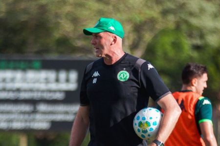GIlmar Dal Pozzo em treino da Chapecoense