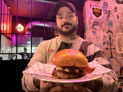 Eldorado, burguer da Nimbos, está entre os três melhores do Brasil