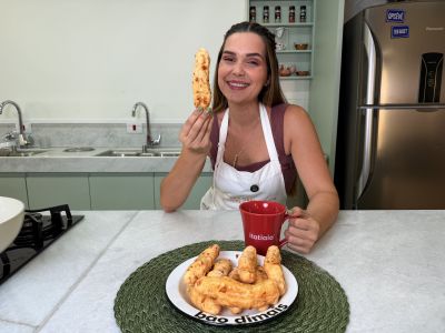 Biscoito de polvilho frito - Clara Senra - Na Cozinha