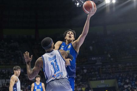 Wini Silva durante a final contra o Time de Shamell, no Jogo das Estrelas