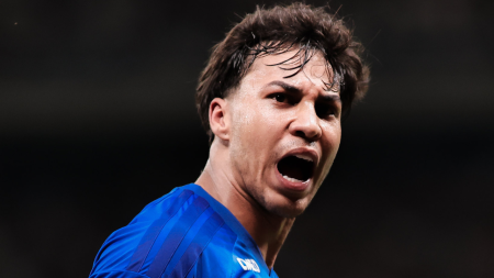 Kaio Jorge em ação pelo Cruzeiro