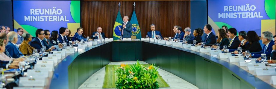 Lula realizou primeira reunião ministerial de 2026