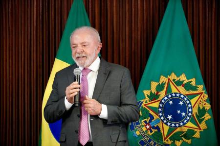 O presidente Luiz Inácio Lula da Silva
