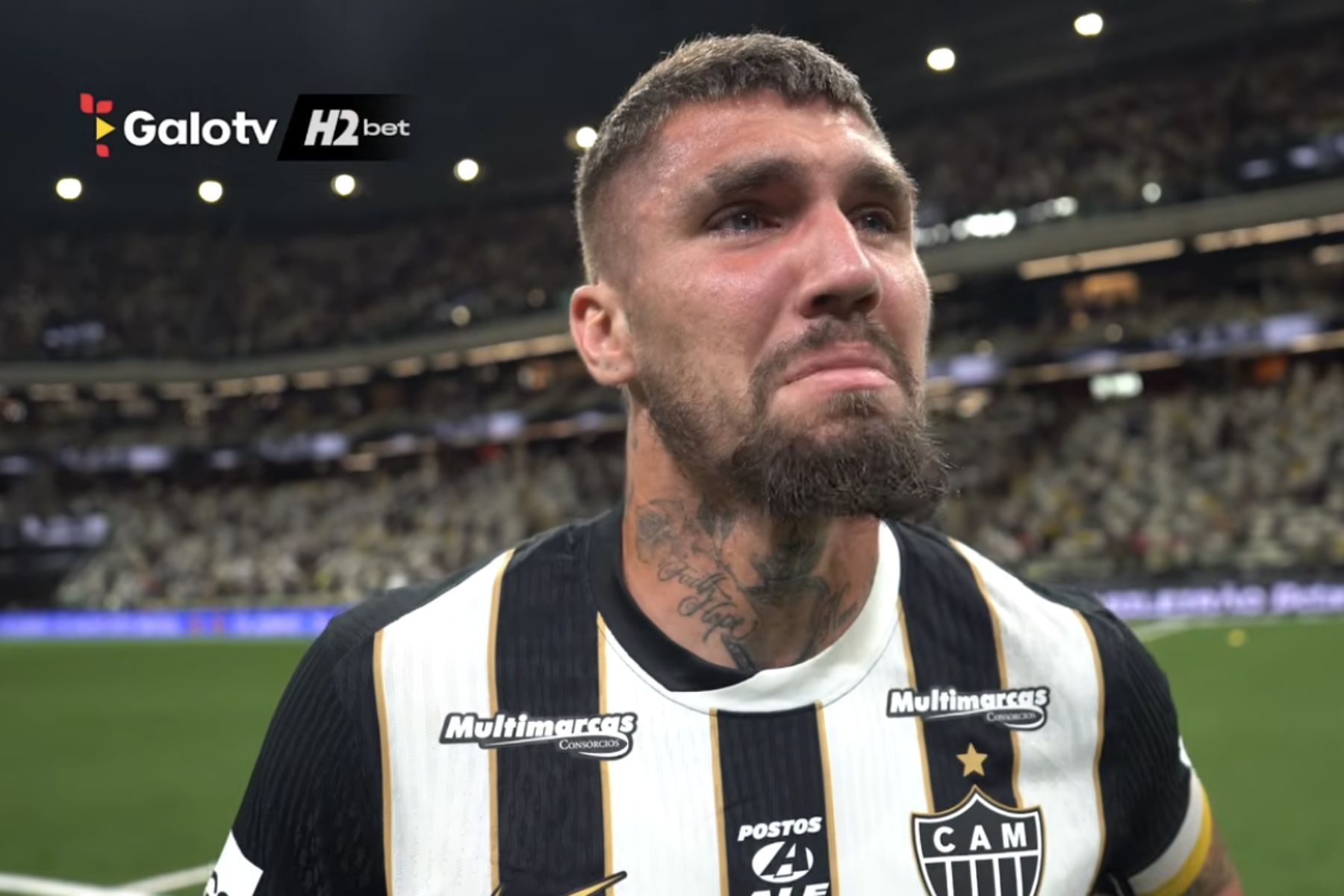 Atlético: bastidores da volta de Lyanco revelam choro e resenha com Hulk
