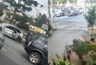 Vídeo flagra acidente entre três carros na Av Carlos Luz, em BH; confira
