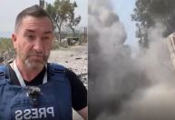 Vídeo: repórter escapa por pouco de míssil no Líbano; veja