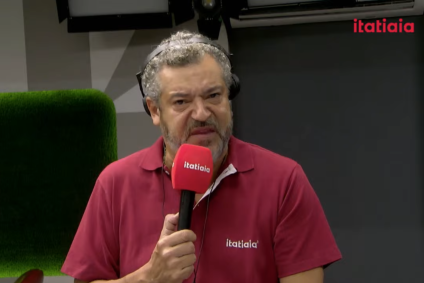 Mário Henrique Caixa, narrador do Atlético na Itatiaia