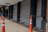 Marquise de cinema é interditada no Centro de Juiz de Fora