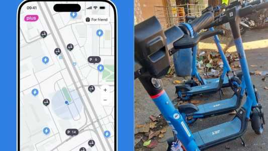 Menos de uma semana após estreia, patinetes são alvo de vandalismo em BH • Imagens cedidas à Itatiaia | JET