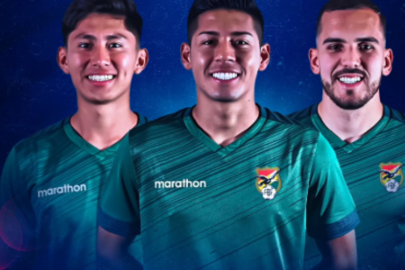 Miguelito (à esquerda), ex-América, é esperança de gols boliviana para ir à Copa