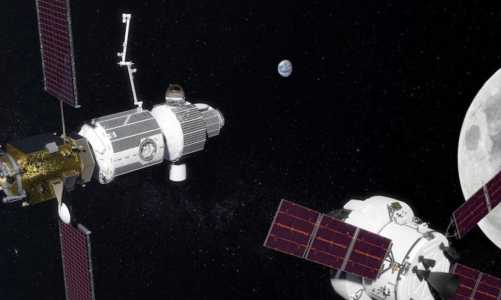 Representação 3D de satélites