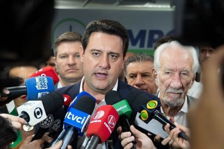 Ratinho Júnior (PSD), governador do Paraná • Governo do Paraná