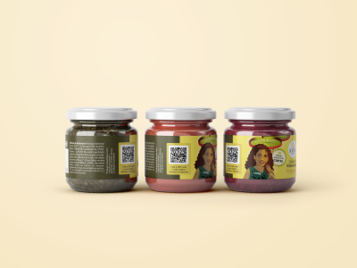 Rótulo inteligente da geleia de vitória-régia da Deveras Amazônia • Divulgação