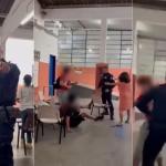 Subtenente da PM agride estudantes durante ato em escola no Rio; veja