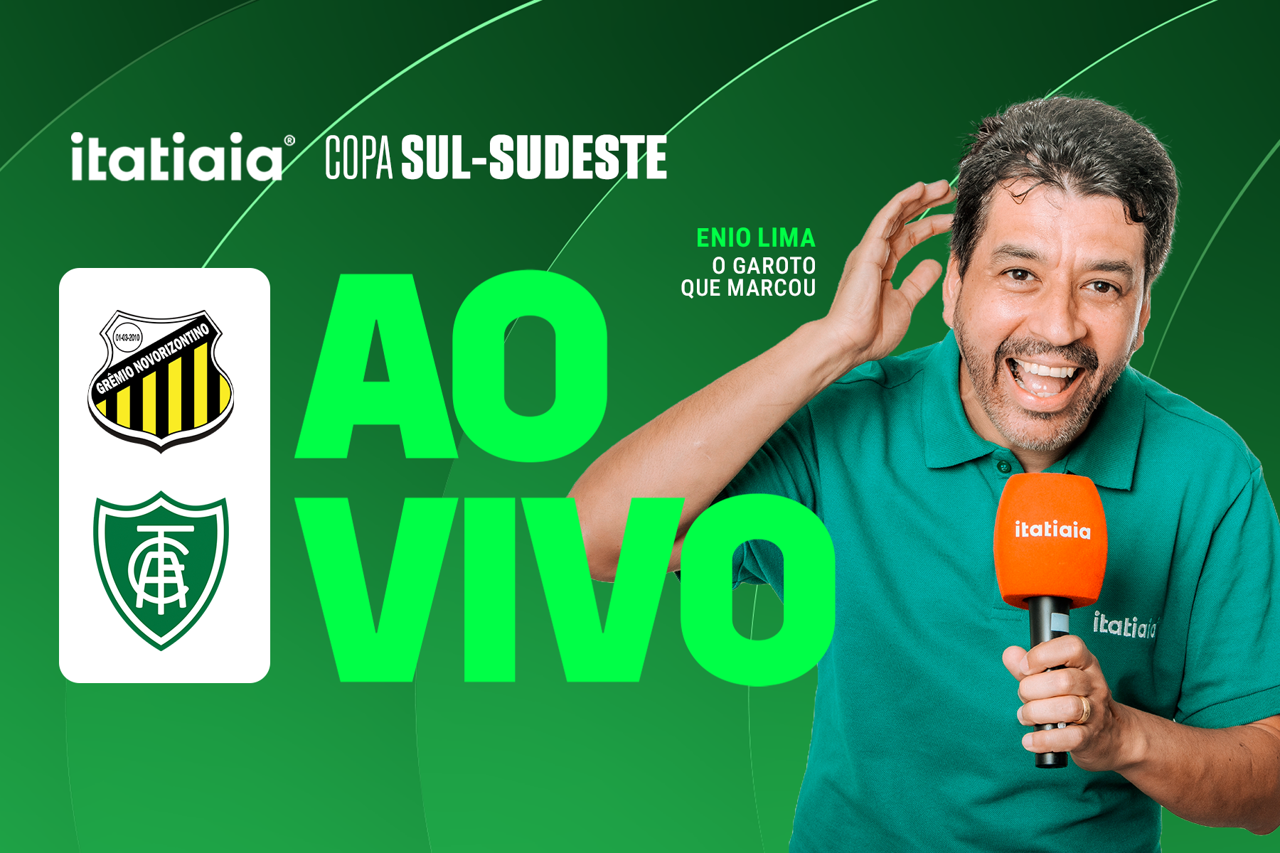 Novorizontino x América: assista, ao vivo, à transmissão da Itatiaia