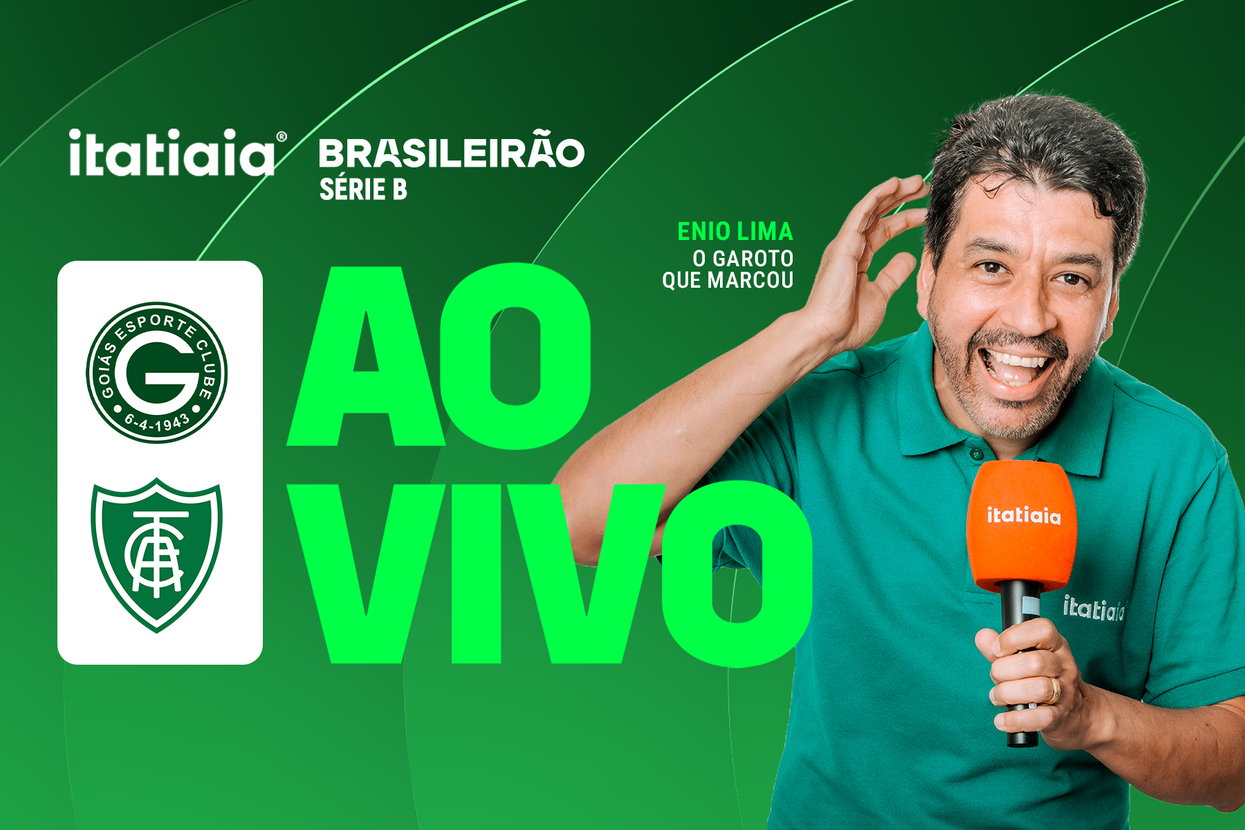 Goiás x América: assista, ao vivo, à transmissão da Itatiaia