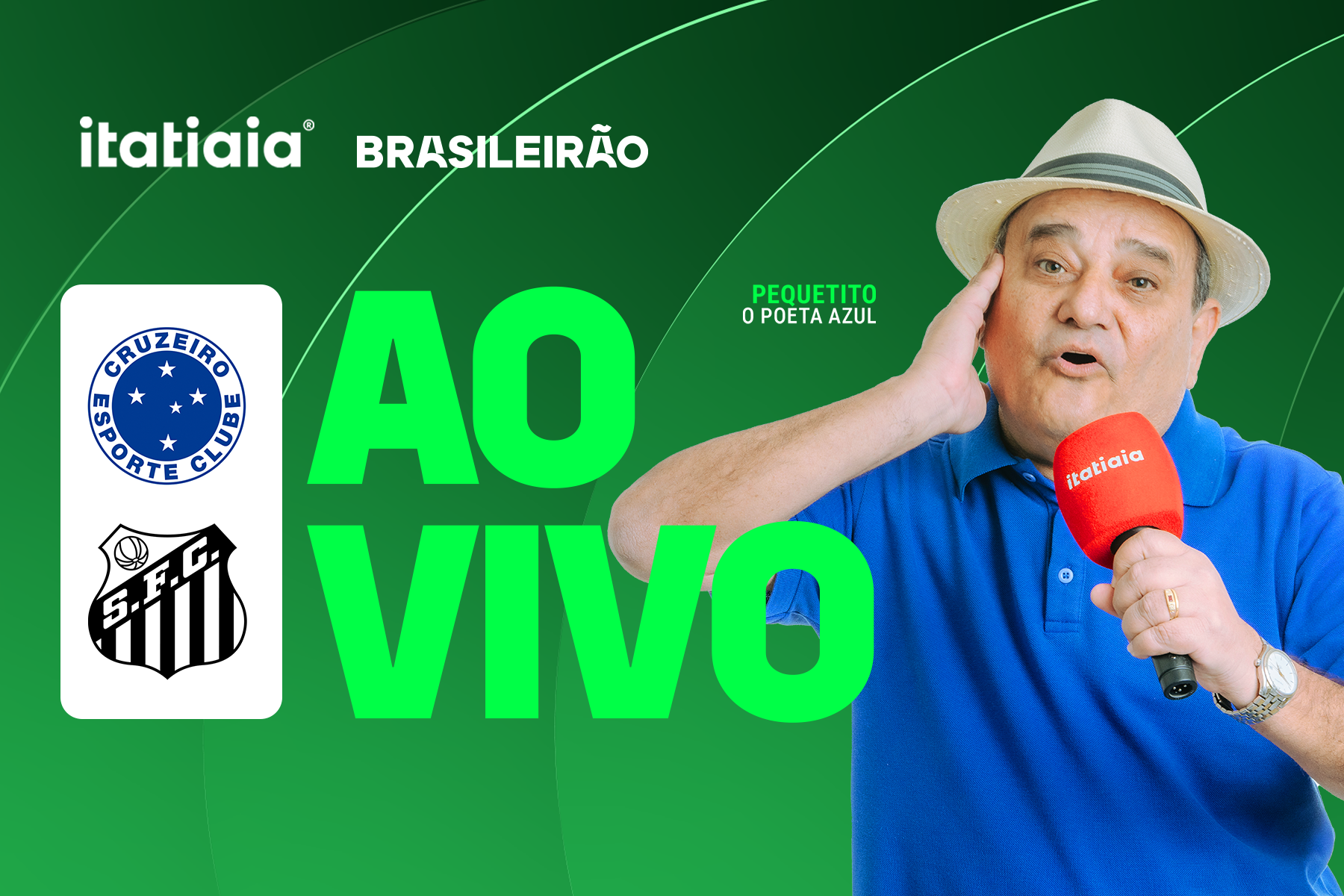 Cruzeiro x Santos: assista, ao vivo, à transmissão da Itatiaia