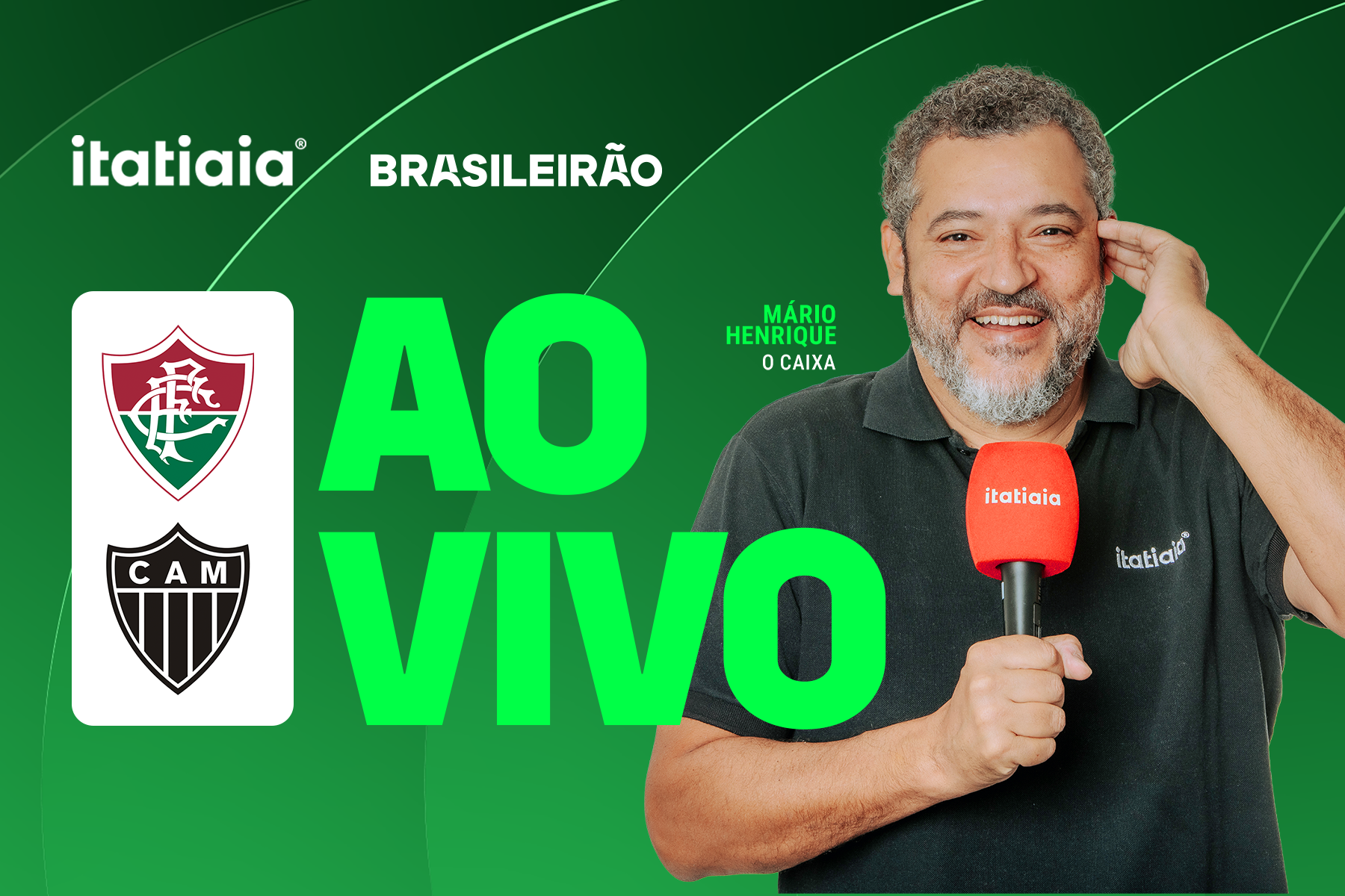 Fluminense x Atlético: assista, ao vivo, à transmissão da Itatiaia